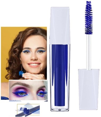 YAWI blue waterproof matte finish mascara Mascara High Quality 6 ml(BLUE)