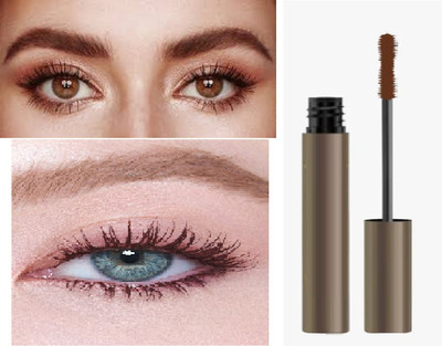 ADJD brown Mascara Suitable for Sensitive Eyes |Soft Fibre Brush for application 10 ml(brown)