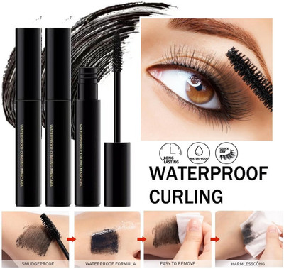 tanvi27 Smudgeproof Fast Dry Curling Lengthening Mascara 10 ml(Jet Black)