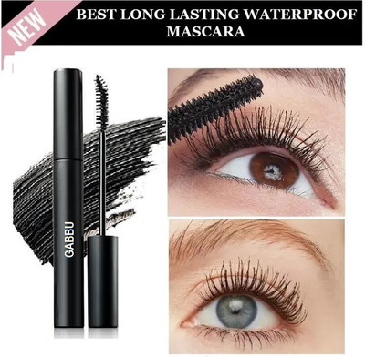 GABBU Volumizing Long Lasting Mascara Dramatic Eyes Mascara 10 ml(Black)