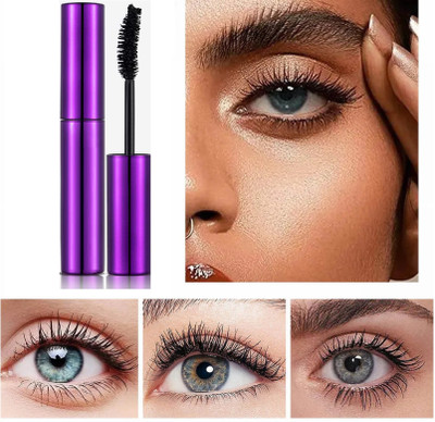 luzimaisa Perfect Curling, Lengthening & Volumizing Mascara Makeup look 8 ml(Black)