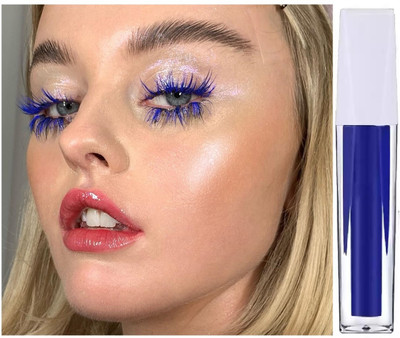 THTC Blue Volumizing and Lengthening Long Lasting Mascara 8 ml (BLUE) 8 ml(BLUE)