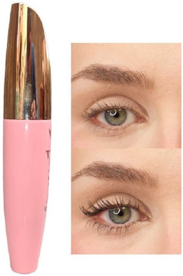 Amaryllis Professional Touch Smudge Proof & Water Proof Jet Black Curling Mascara 10 ml(Black)