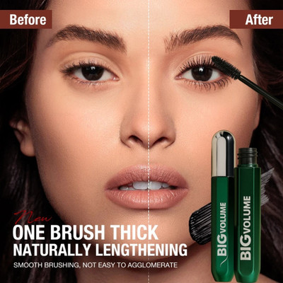 urbanfox NEW BOLD LOOK INTENSE BLACK MASCARA HIGH VOLUME 6 ml(BLACK)