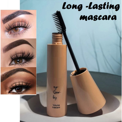 USBK hick & Curled Lashes Upto 16hrs Volumizing, Lengthening 10 ml(BLACK)