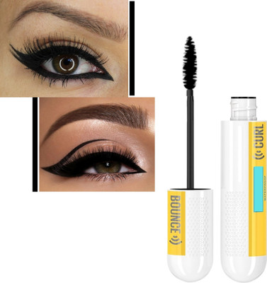 RED4 Waterproof Mascara for Long Lasting Eye Makeup ...bg 8 ml(Black)