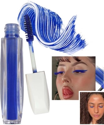 HUZURLU Waterproof & Long lasting Blue Mascara-46 6 ml(BLUE)