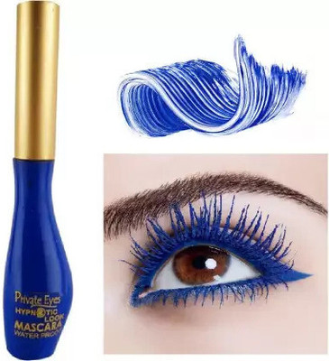 Yuency Eyelashes Fast Dry Curling Lengthening blue mascara eye look 10 ml(blue)