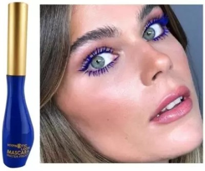 Yuency Blue Eyelashes Fast Dry Curling Waterproof Mascara 10 ml(blue)