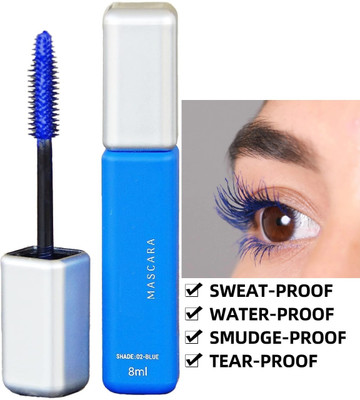 DARVING Mascara, Longlasting, Smudge-Proof, Voluminous and Charming Mascara 8 ml(BLUE)