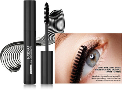 GULGLOW99 Volumizing and Lengthening Smudge - Proof Waterproof Mascara 10 ml(BLACK)