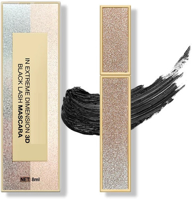 luzimaisa Black Lash Mascara: Extreme 3D Volumizing Mascara 8 ml(Black)