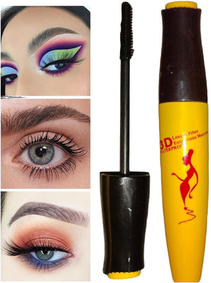 Amaryllis HD Mascara Natural Thick Curl Magnifying Eyes Slender Easy To Color, Waterproof 10 ml(Black)
