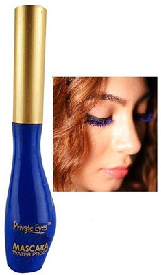 tanvi27 LONG LASTING FAST DRYING WATERPROOF BLUE MASCARA 10 ml(blue)