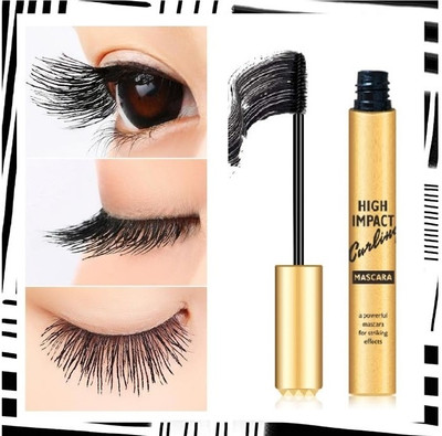 MYEONG Highly Pigmented Lightweight intense Black Finish Mascara 10 ml(Black)