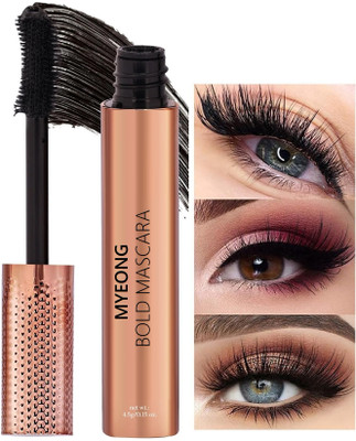 MYEONG Extreme Black Non-Fading Long-Lasting Curling Mascara 4.5 ml(Jet Black)