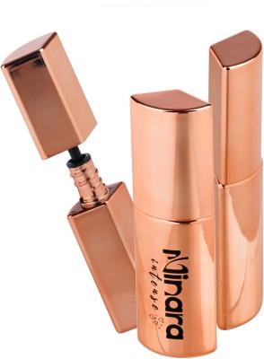 MINARA 3-in-1 Trio Mascara - Curling, Lengthening & Volumizing - All in One - Metallic 100 g(Black)