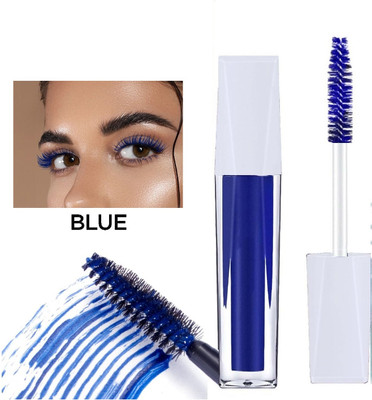 YAWI Best Eyelashes Lengthening Mascara Waterproof Long Lasting Lash Blue 10 ml(Blue)