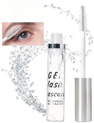 Emijun Transparent Eyebrow & Eyelash mascara Waterproof Volume Curling for eye makeup 8 ml(Transparent)