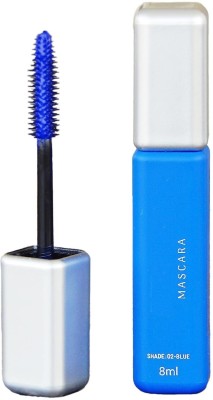 DARVING Blue Mascara, lengthening volumizing mascara, Curls Lashes, Highly Pigmented 8 ml(BLUE)