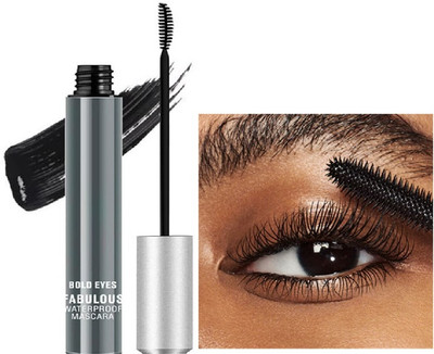 FLORERO Smudge Proof Curling Mascara For Eye Makeup BEST EYELINER 8 ml(BLACK)