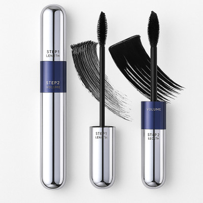 Valhalla 2-in-1 Volumizing & Lengthening Mascara | Long Lasting, Smudge-Proof, Enhancer 8 ml(black)