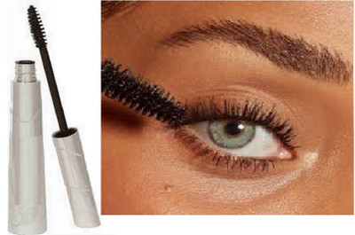Luipui best black mascara trending waterproof and smudge proof pack of 1 10 ml(Black)