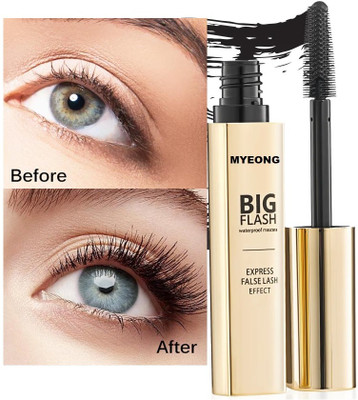 MYEONG 24H Long-Lasting Smudge-Proof Curling Formula Waterproof Mascara 8 ml(Black)