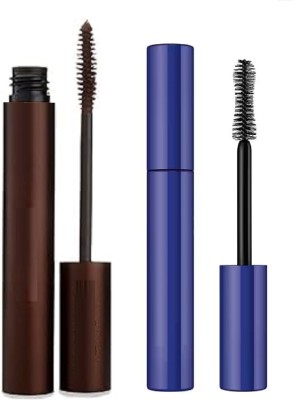 AFARAXIA Mascara Makeup, Volumizing Mascara,brown blue Buildable, Lengthening Mascara, 20 ml(brown)