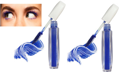 tanvi27 Super Stay Waterproof & Non Transfer Perfect Blue Mascara Combo 20 ml(BLUE)