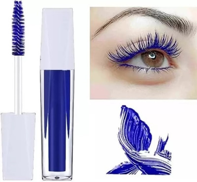 Emijun Long lasting matte finish eye makeup mascara 10 ml(blue)