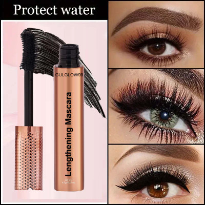 GULGLOW99 Lash Mascara: Waterproof, Voluminous, and Long-Lasting Eyelashes 4.5 g(BLACK)
