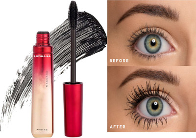 luzimaisa Waterproof, Long-Lasting Volume & Curling Effect,Black Mascara 3.2 g(black)