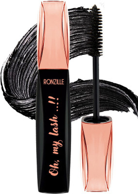 RONZILLE Oh my Lash Volumizing Long Lasting Black Curling Mascara 6 ml(Black)