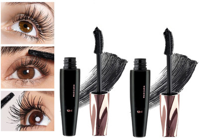 Emijun Volumizing Smudge & Water Resistant Mascara 24 ml(Black)
