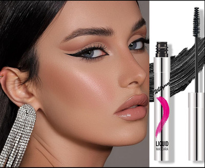 GFSU - GO FOR SOMETHING UNIQUE Light Weight Eye Makeup Color Mascara, Smudge Proof Long Lasting Natural Mascara 10 ml(black)