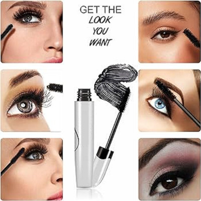 tanvi27 Long Lasting Waterproof Curling Mascara 10 ml(Black)