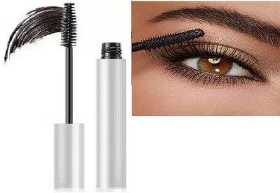 Luipui SMUDGE PROOF BLACK COLOR MASCARA PACK OF 1 10 ml(Black)