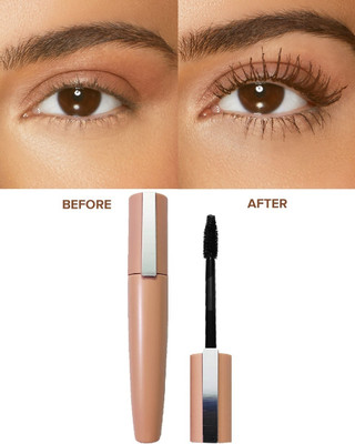 BLUEMERMAID PROFESSIONAL NEW CURLING MASCARA BLACK COLOR HIGH PIGMENT FORMULA 8 ml(Black)