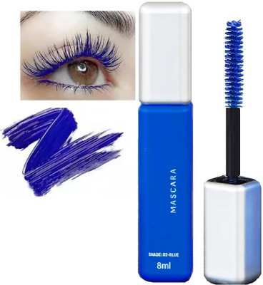 Arcanuy Makeup Matte Blue curling Color Mascara 8 ml(BLUE)