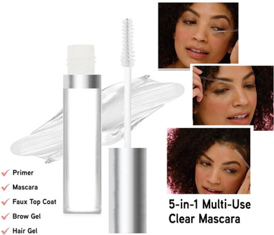 GABBU Lash Clear Mascara for Eye Lash and Brow 8 ml (Transparent) 8 ml(TRANSPARENT)