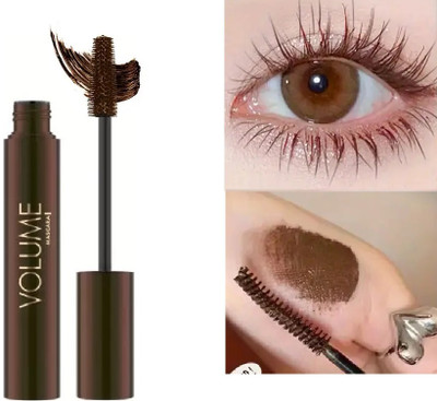 GULGLOW99 Korean Brown Lightweight Formula for All-Day Wear, Mascara Waterproof 10 ml(BROWN)