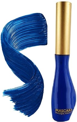 Yuency Long Lasting Water Proof for Instant Volume & Glossy Mascara Looks 10 ml(blue)