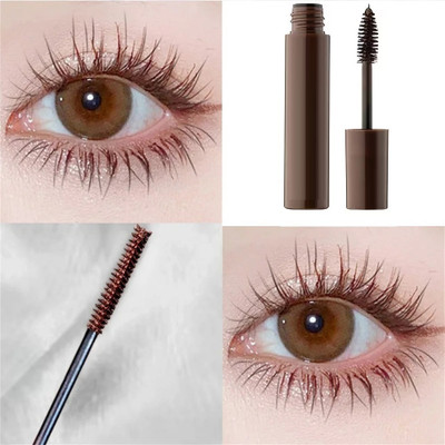 Emijun Heavy Curl & Volume Waterproof Long lasting mascara Suitable for Sensitive Eyes 10 ml(brown)