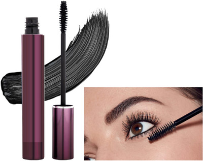 Jiwoo Waterproof Volume| Smudge proof Curling Mascara for eye makeup 7.8 ml(Black)