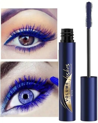GABBU Best Lengthens Eyelashes Long Lasting Waterproof Silk Fiber 4D Mascara 10 ml(BLUE)