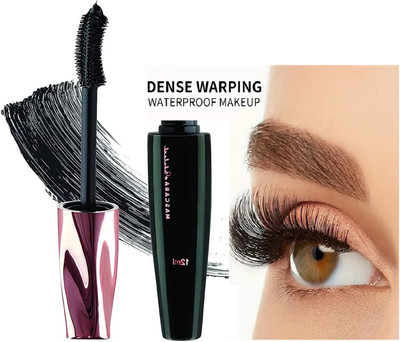luzimaisa 3-in-1 Ultra Curl Long lasting Waterproof Mascara, Longlasting 12 ml(Black)