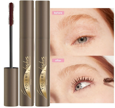 tanvi27 Waterproof & Smudgeproof Colour & Fix Brow Tinted Brown Base Mascara 20 ml(Brown)