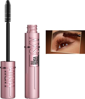 Sheny Waterproof Mascara, Longlasting, Curls Lashes, Highly Pigmented 10 ml(black)