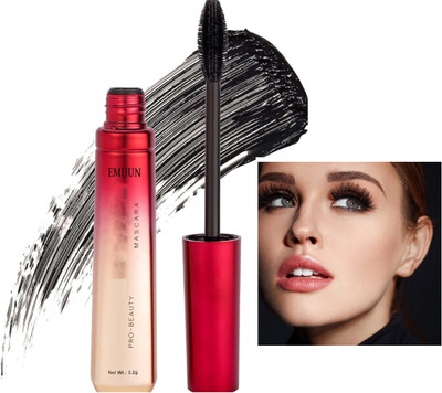 Emijun Fabulash Mascara Smudge Proof and Long Lasting 3.2 g(BLACK)
